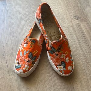 Rifle Paper Co. Keds size 7